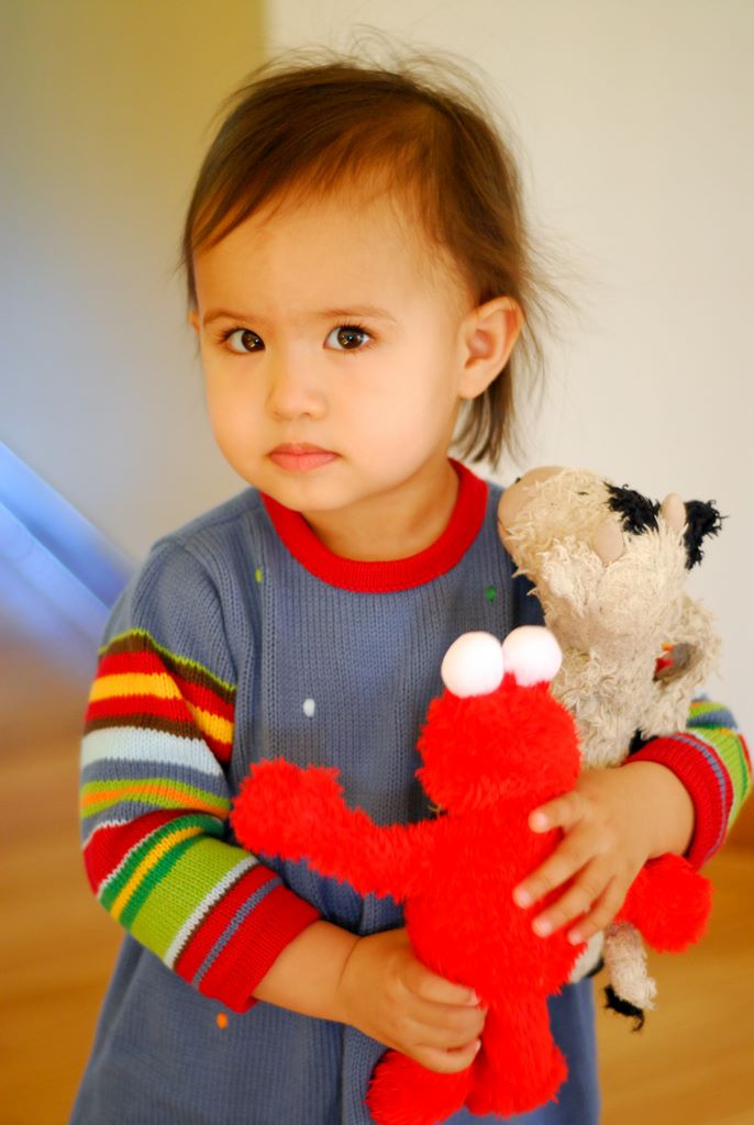 With Elmo and Moo-la-la